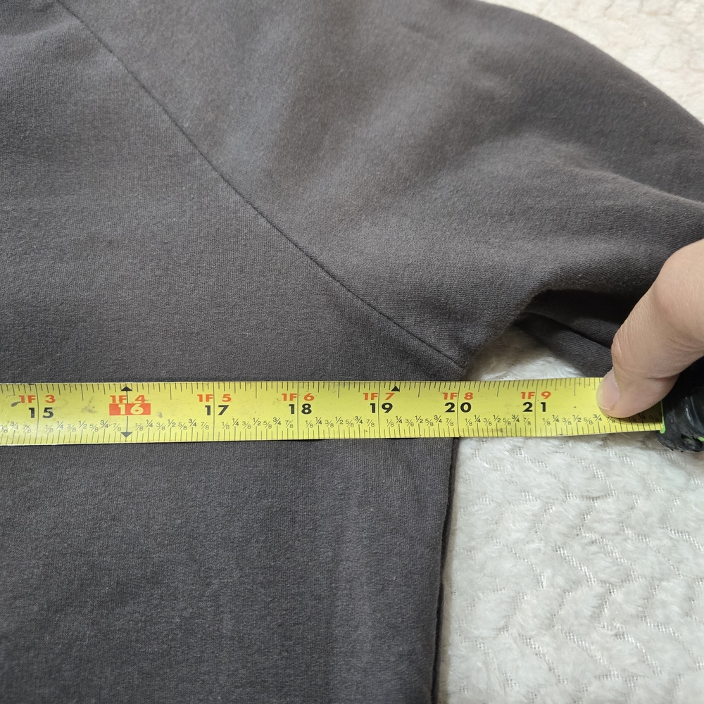 Ampersand Avenue Womens Size Large Side Zip Pullover Charcoal & Dusty Mauve - Picture 9 of 10